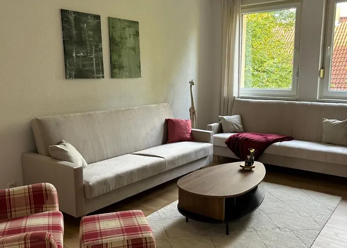 Bitterfelder Cityapartment Im Dichterviertel